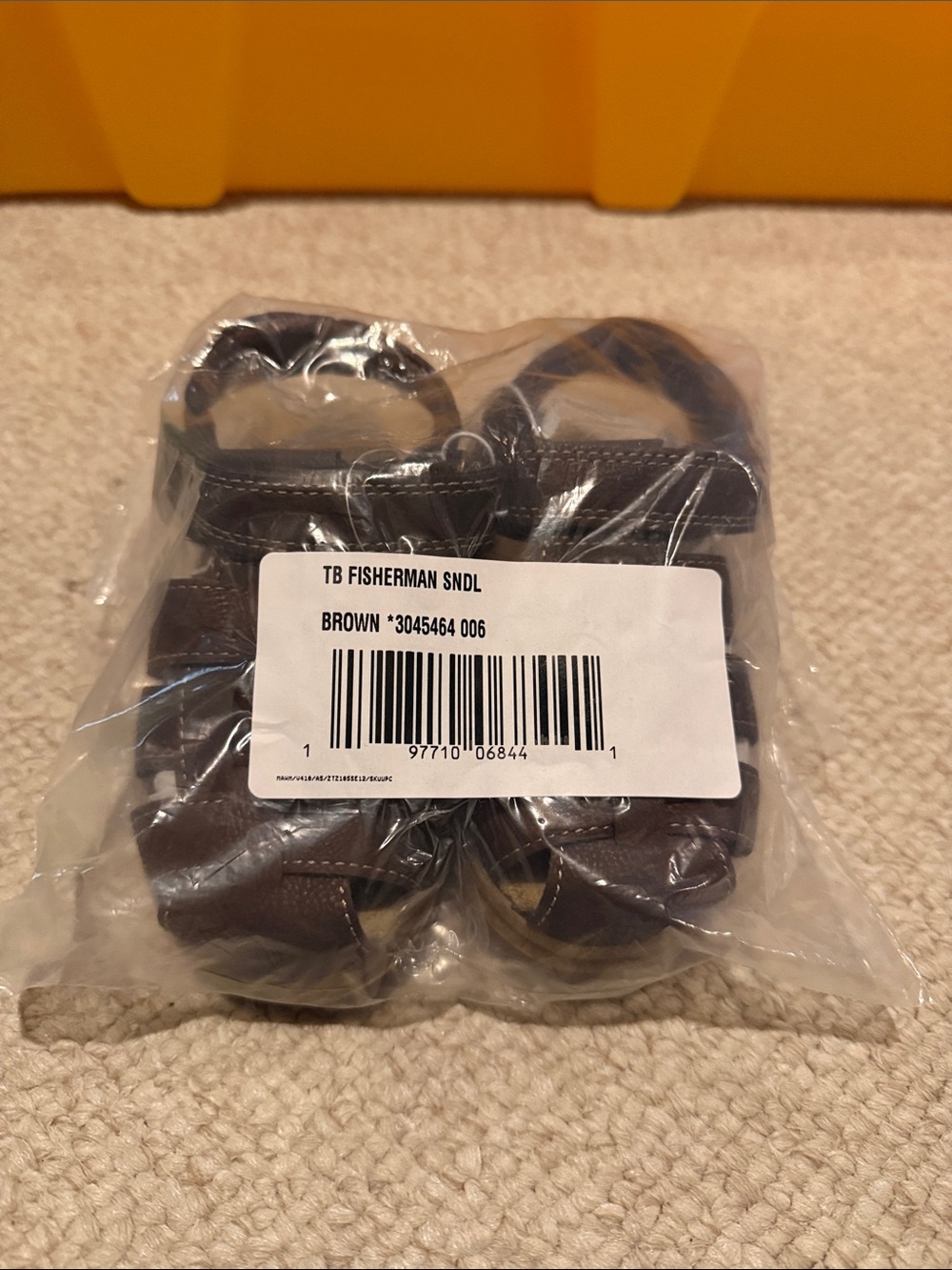 The Children's Place Brown Fisherman Sandals